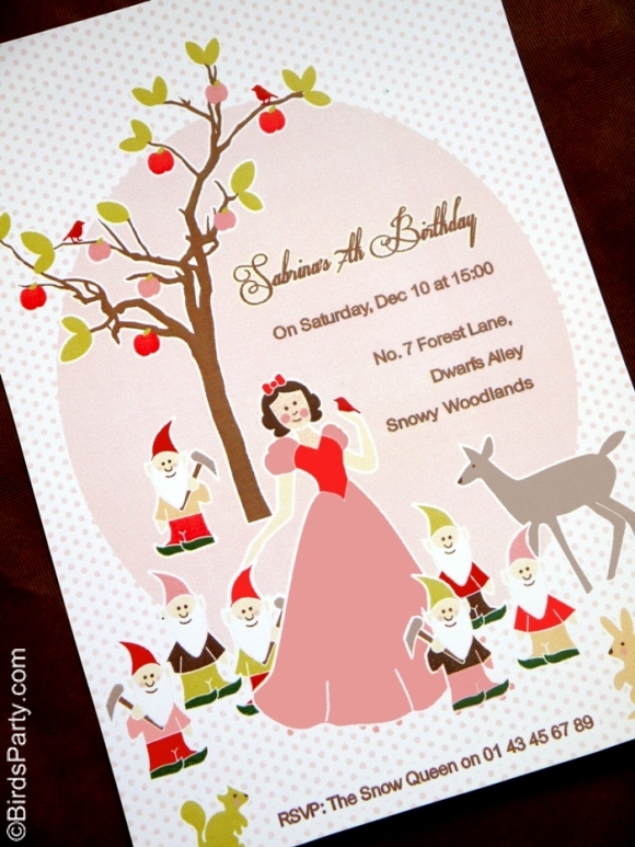 Bird's Party Blog: Styled Shoot: Vintage Snow White Inspired ...