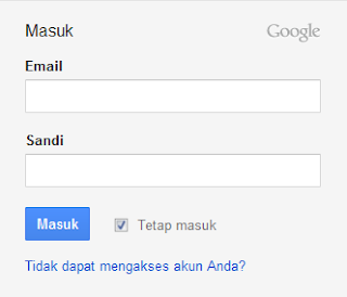login blogger baru login