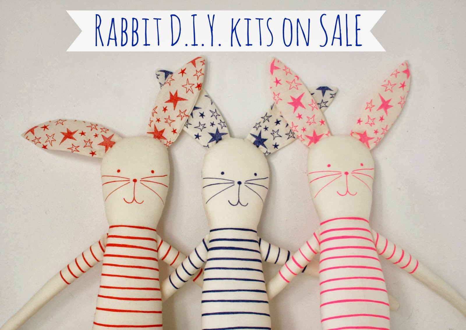 mikodesign Rabbit diy kits on sale