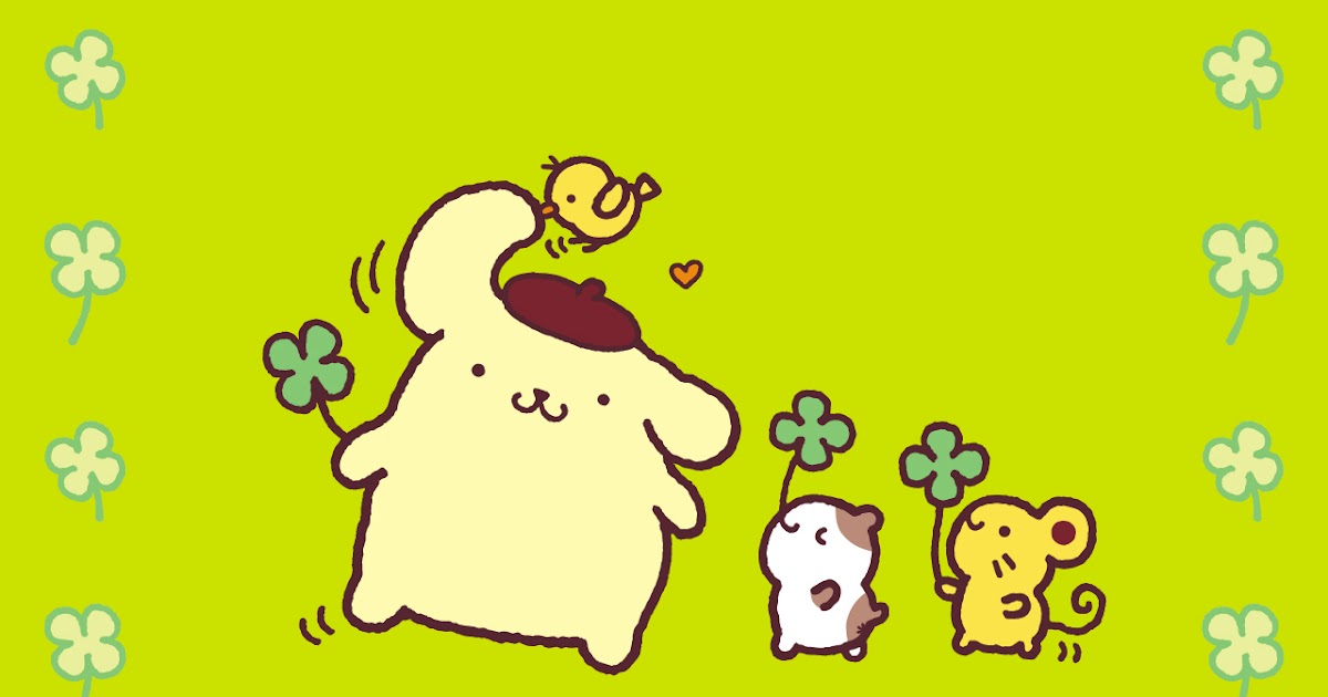 Pom Pom Purin Puroland: Pom Pom Purin with Muffin, Scone and a golden