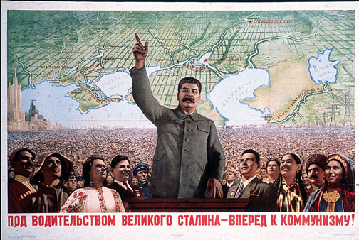 Stalin Giving Speech
