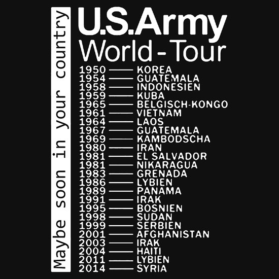 Slikovni rezultat za american army world tour