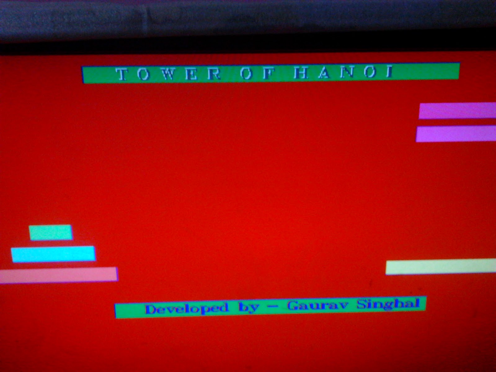 Towers Of Hanoi C++ Recursion Towers Of Hanoi C++ Recursion
