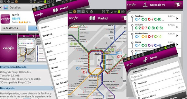 Renfe ya cuenta con app para Android