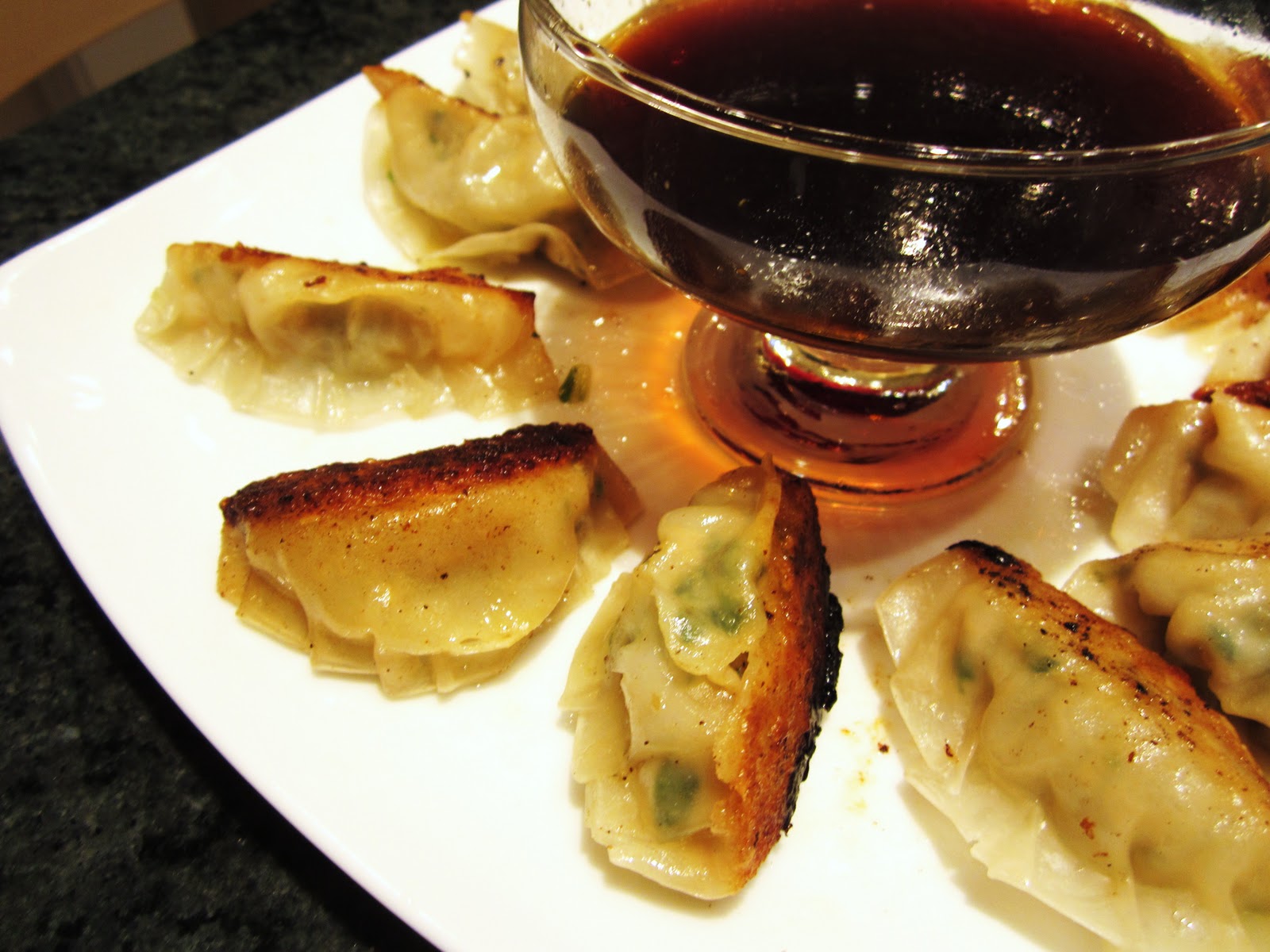 A Sue Chef Pork and Shrimp Gyoza