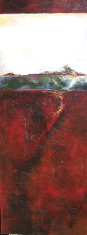 Desert River  92"x35"