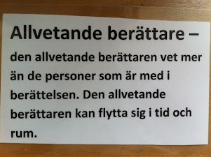 Vad menas med en allvetande berättare?