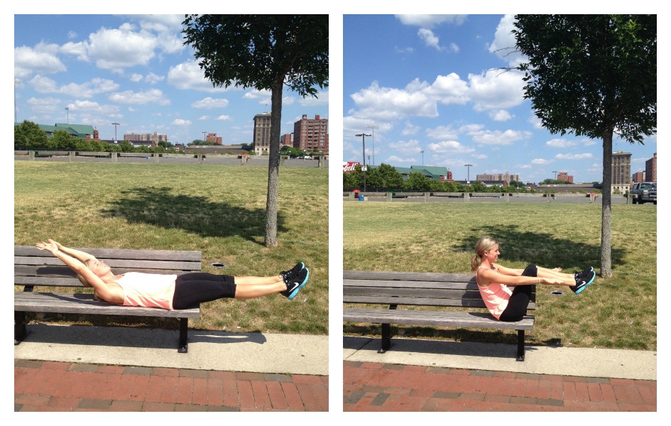 Wonderfully Made Summer Workouts {Park Bench}
