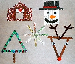 Förskolläraren: Julkul med glasspinnar