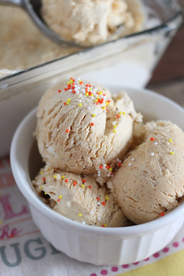 No Churn Pumpkin Spice Ice Cream Make Pumpkin Spice Ice Cream without an Ice Cream Maker