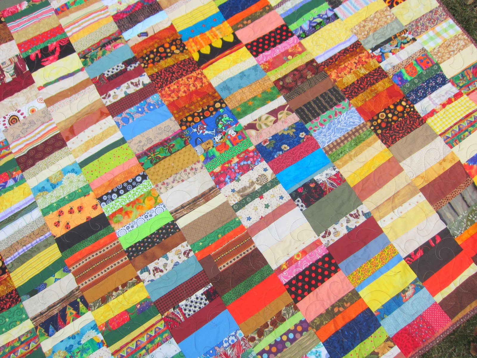 String Thing Along Check out these string quilts