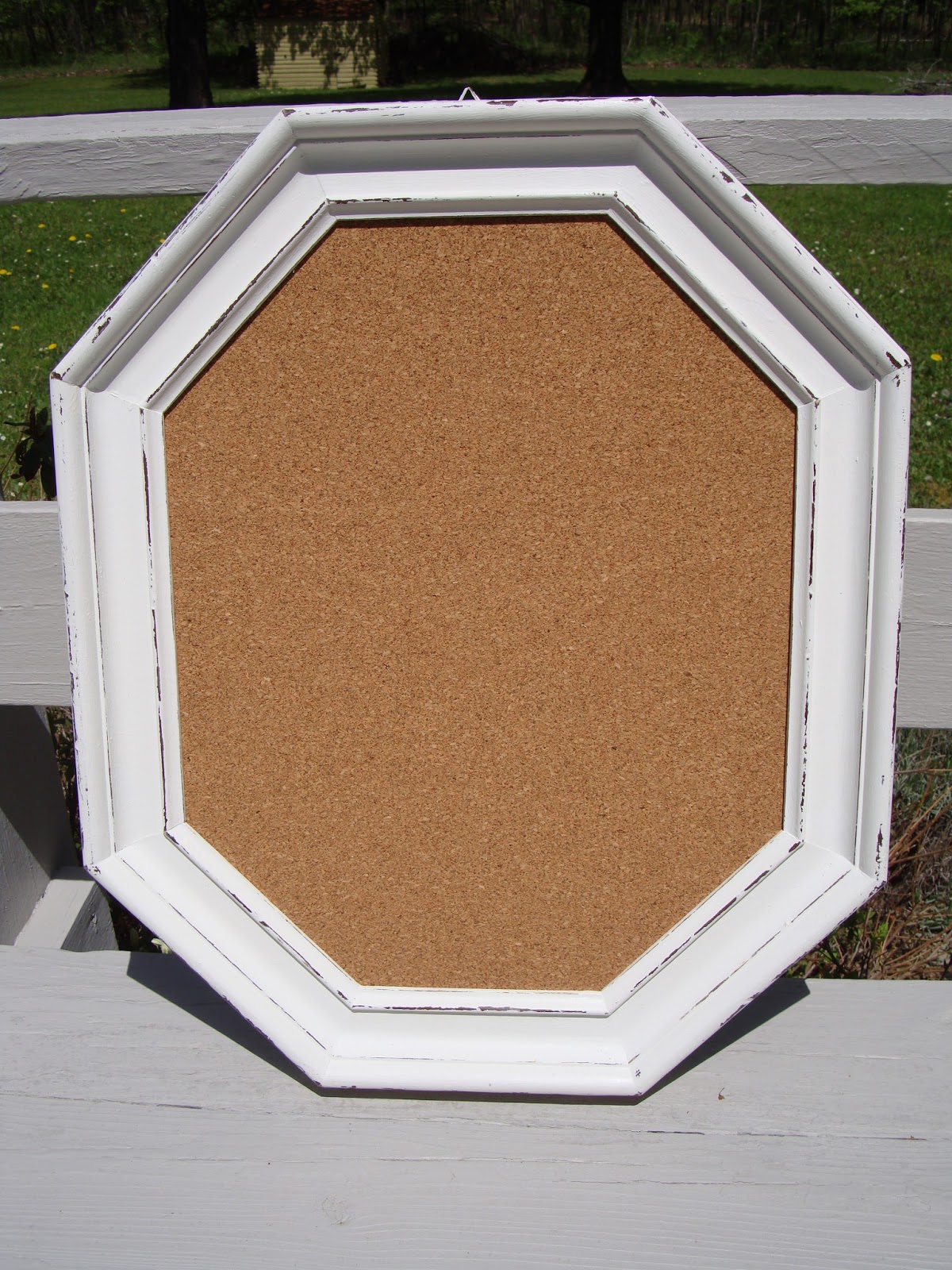 DIY Framed Cork Board anderson + grant