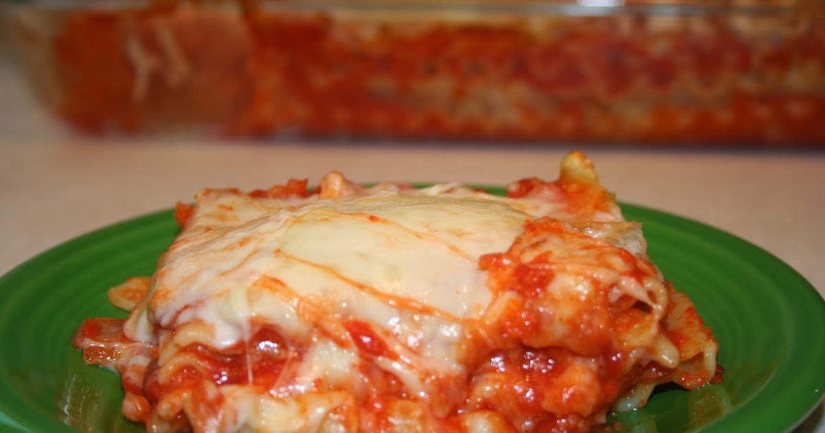 Tricia's Simply Tasteful Recipes Roman Lasagna