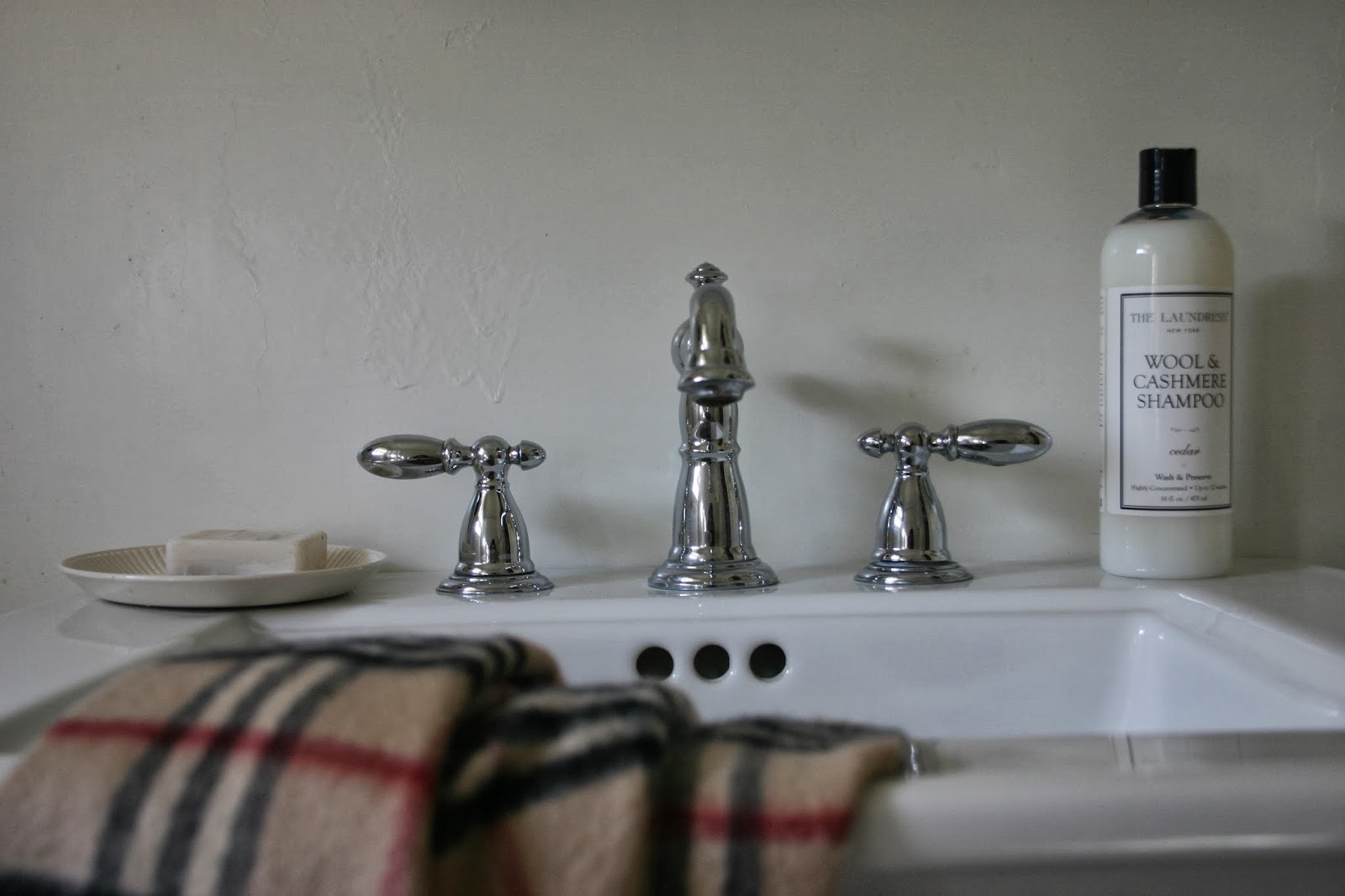 washing cashmere The Gardener's Cottage