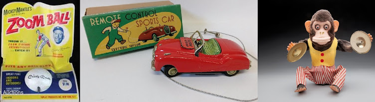 Here's a few more toys that may have been in your toybox in the '50s ~
