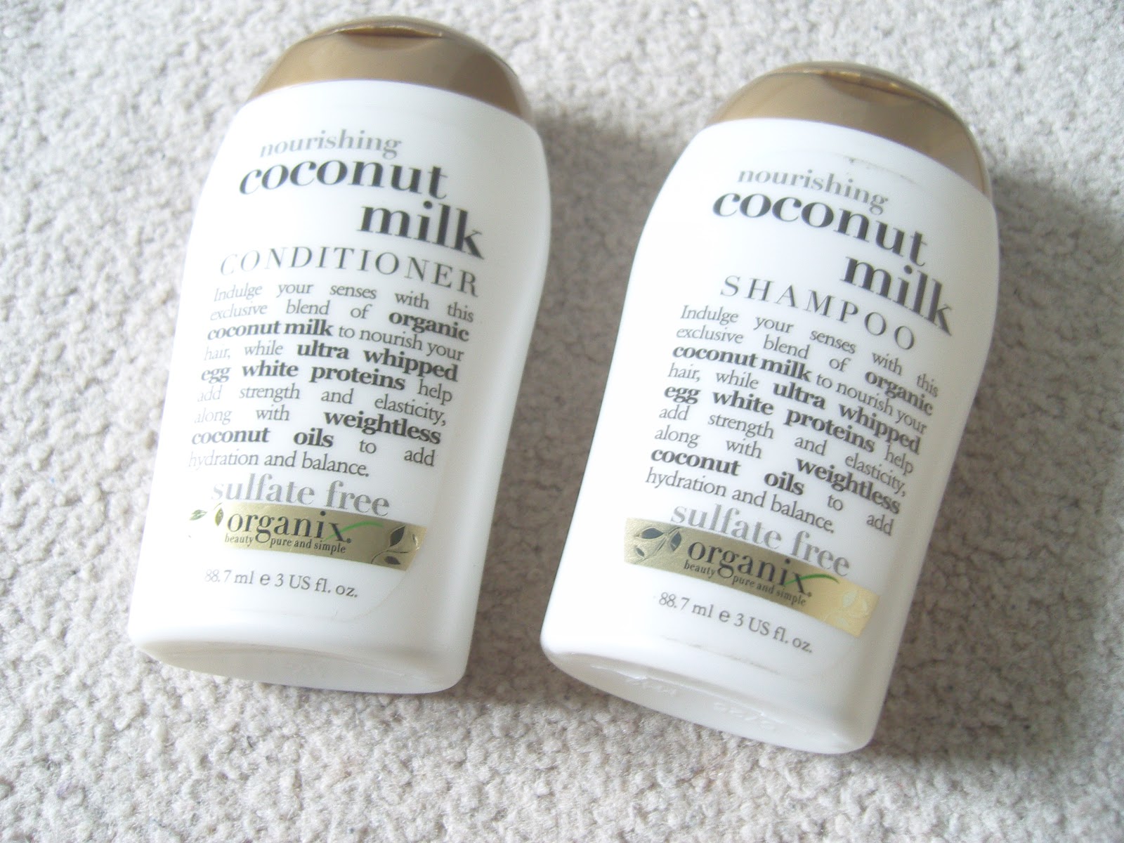Organix Coconut Milk Shampoo & Conditioner Pretty Giddy Lifestyle