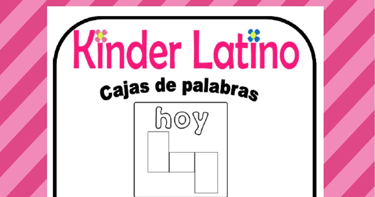 Bilingual Teacher Clubhouse Spanish Word Boxes