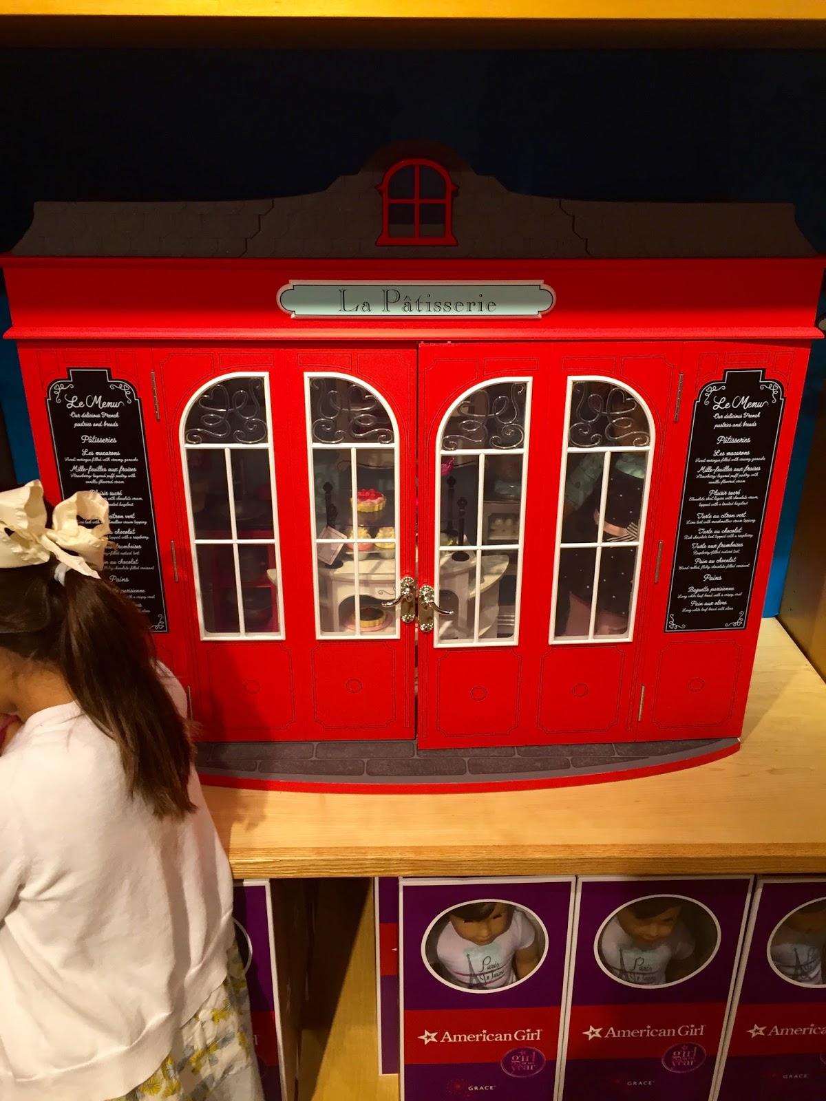 American Girl Doll Store in NYC! Tall and Preppy
