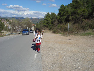 Pujant la carretera de Montserrat 2005