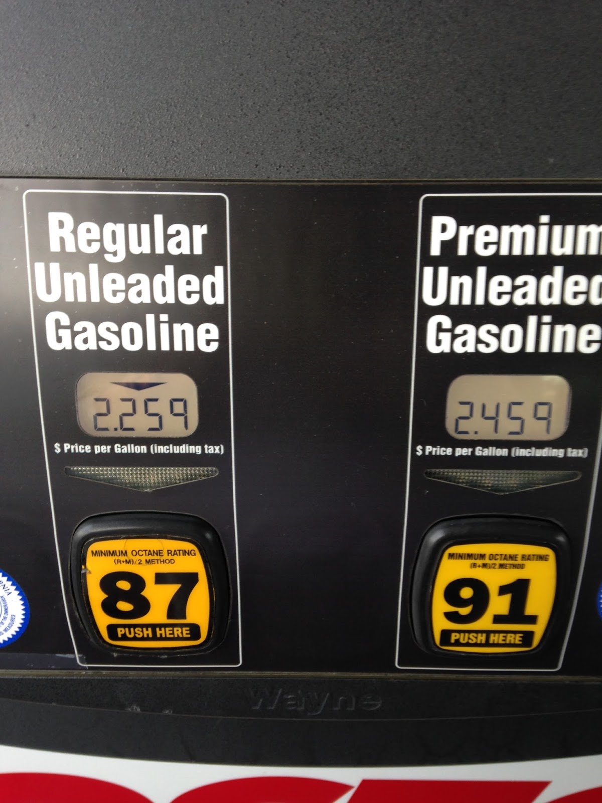 Current Costco Gas Prices (Jan. 22, 2015 Hayward, CA) Costco Weekender