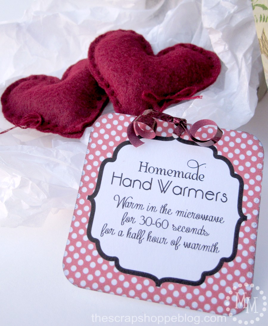 Wednesday} Homemade Hand Warmers The Scrap Shoppe