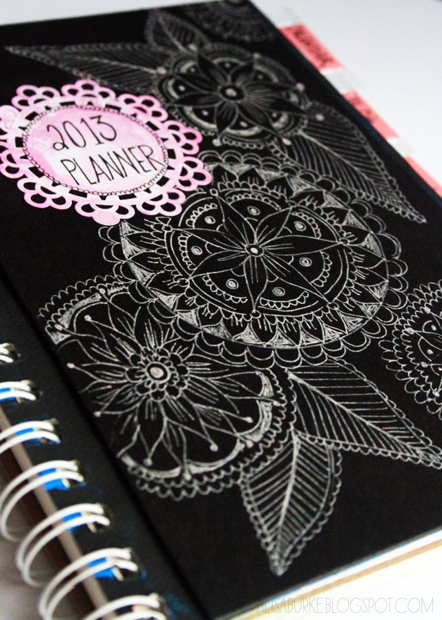 alisaburke handmade calendar/planner