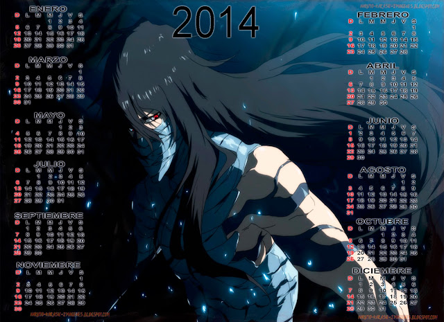 calendario 2014 bleach
