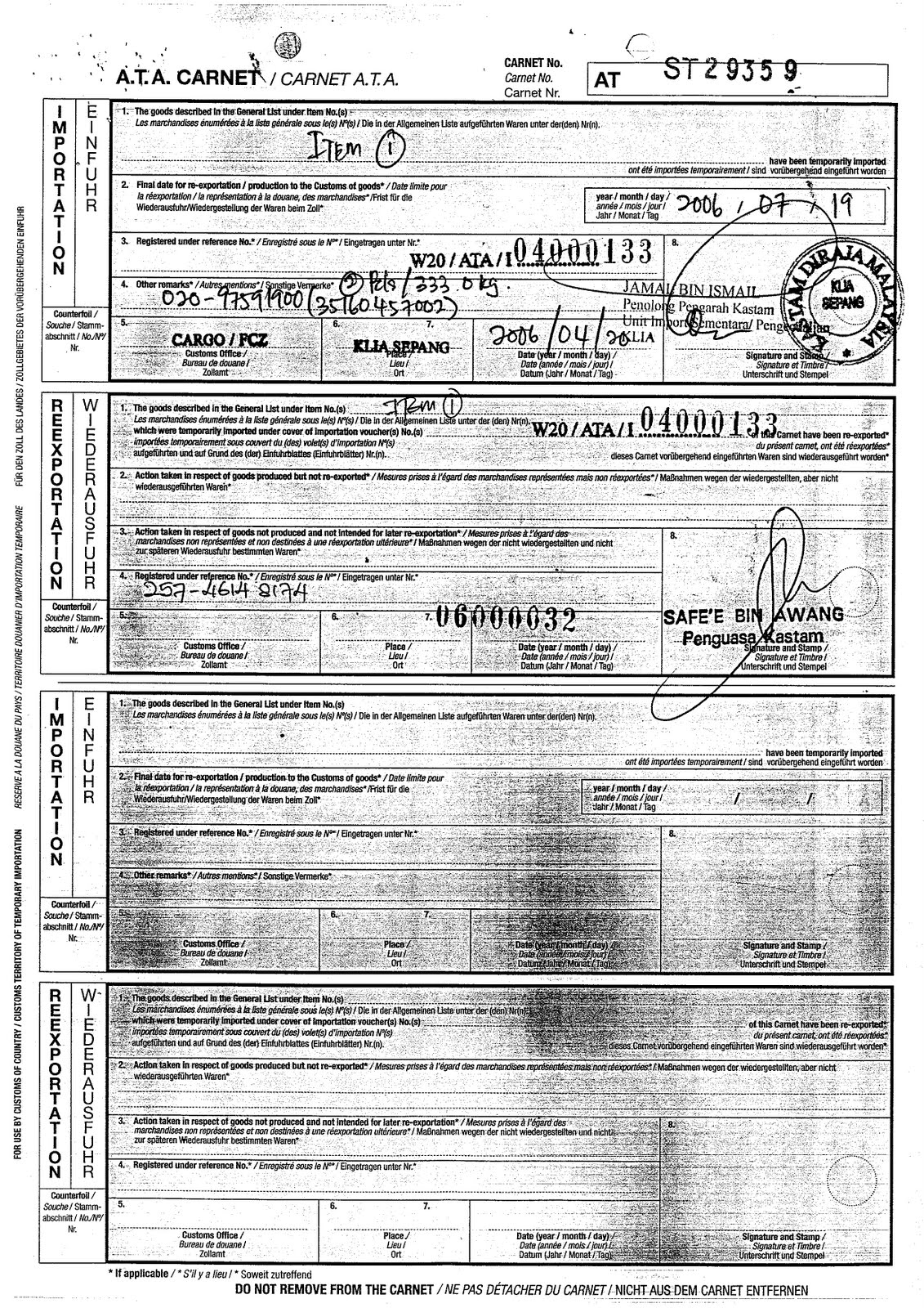 Ata Carnet