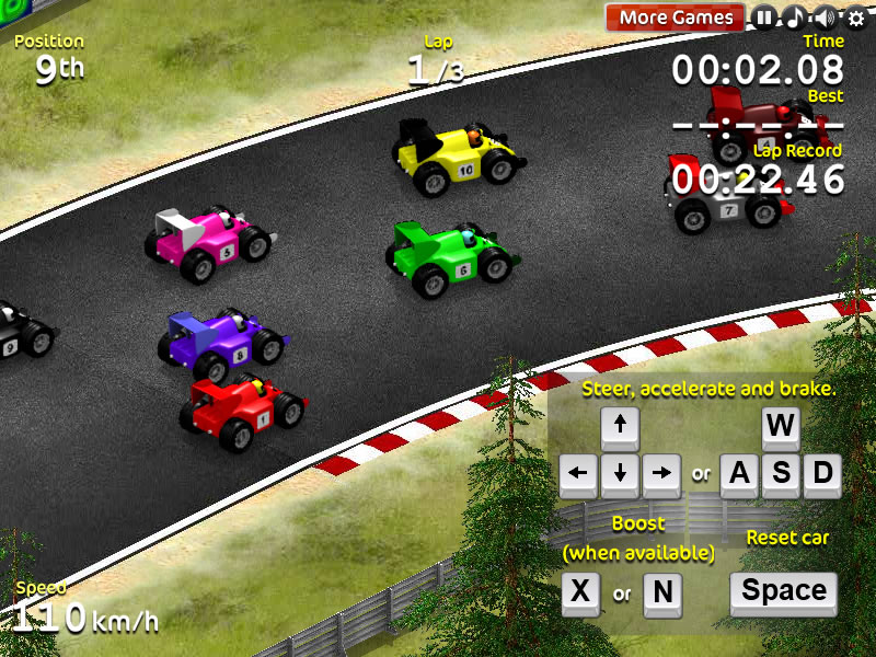Race Car Games Online Grand Prix Go