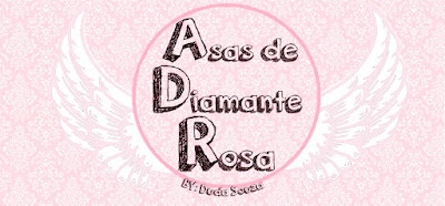 Asas de Diamante Rosa