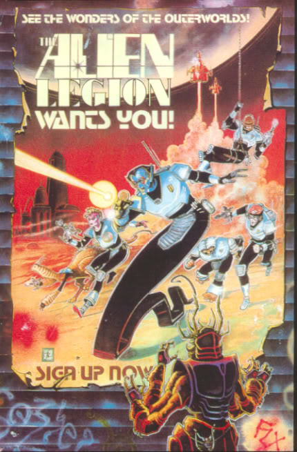Alien Legion Recruitment Poster