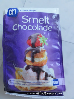 albert heijn smelt chocolade