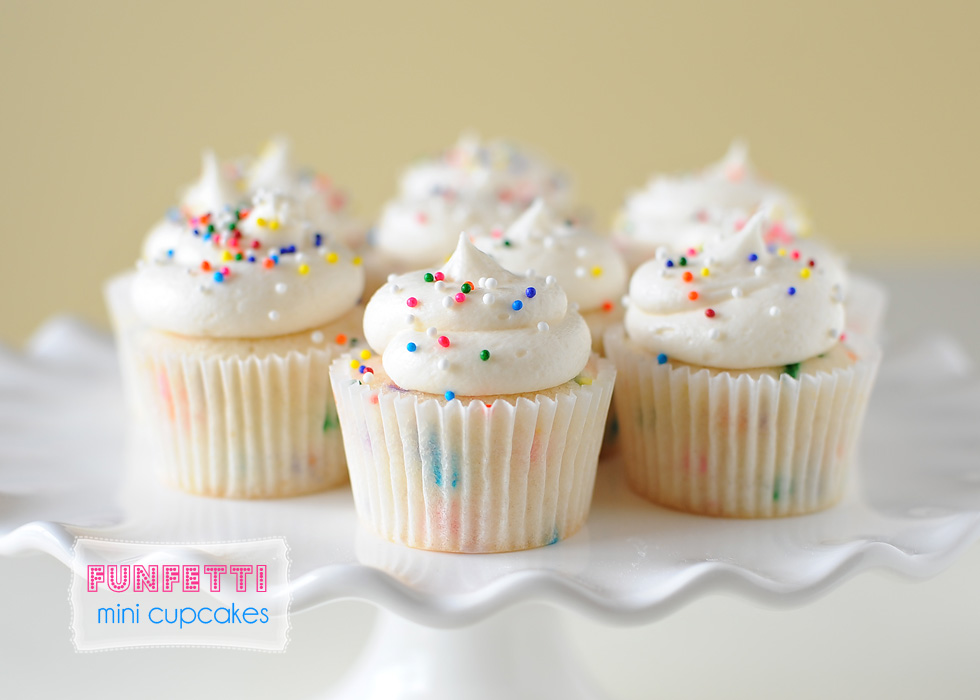 Maddie Cakes last day of school mini funfetti cupcakes!