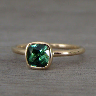 tourmaline ring gold