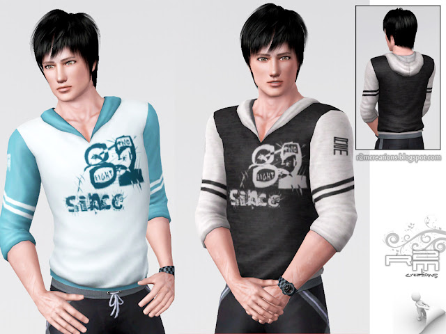 New Hoodie for Males by Re Maron - Free Sims 3 Clothing Downloads New Hoodie for Males by Re Maron - Free Sims 3 Clothing Downloads
