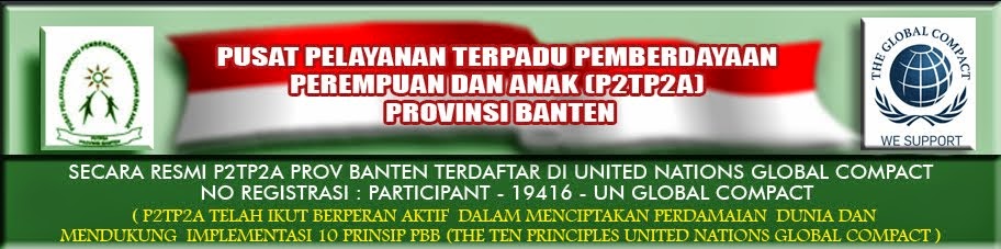 PUSAT PELAYANAN TERPADU PEMBERDAYAAN PEREMPUAN DAN ANAK (P2TP2A) PROVINSI BANTEN