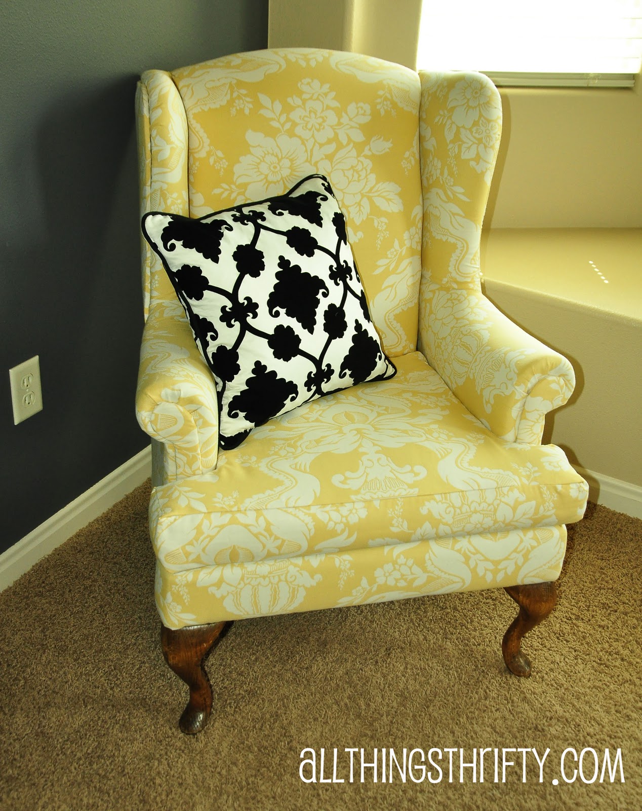 Recliner Chair How To Reupholster Wingback Chair Easy Wingback