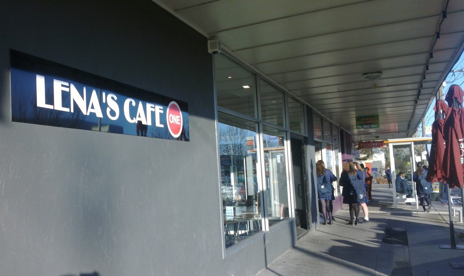 On the Road with Myrtle and Me Lena's Cafe One Reservoir