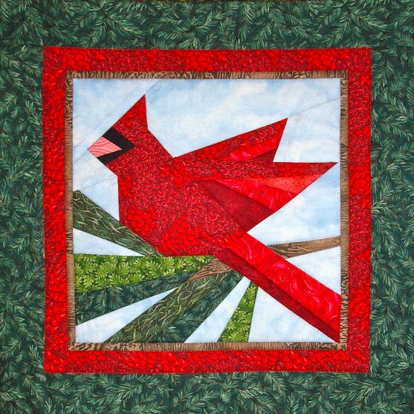 Christmas quilt SpringLeaf Studios: Red Hot