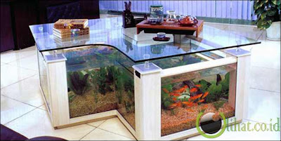 Aquarium meja kerja