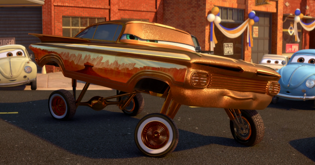 Dan the Pixar Fan Radiator Springs 500 1/2 Walmart 3Pack