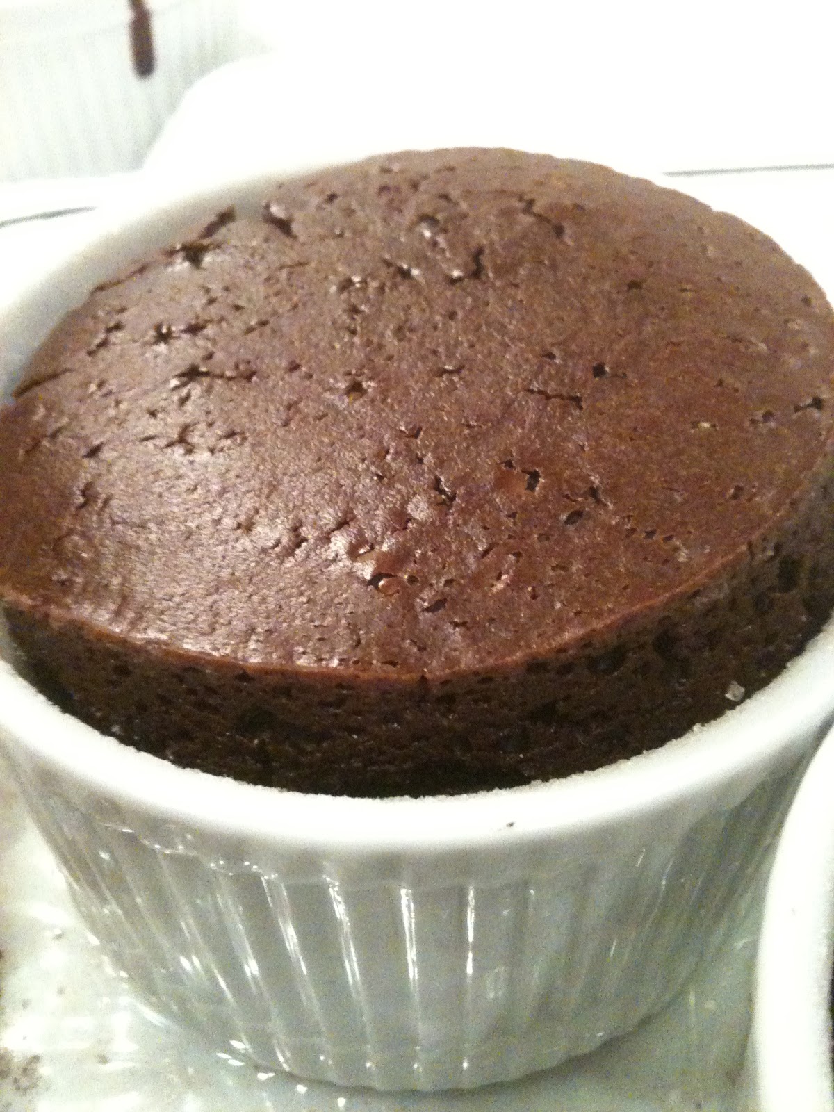 Genius Cafe Plant based Chocolate Soufflé, low fat, eggless