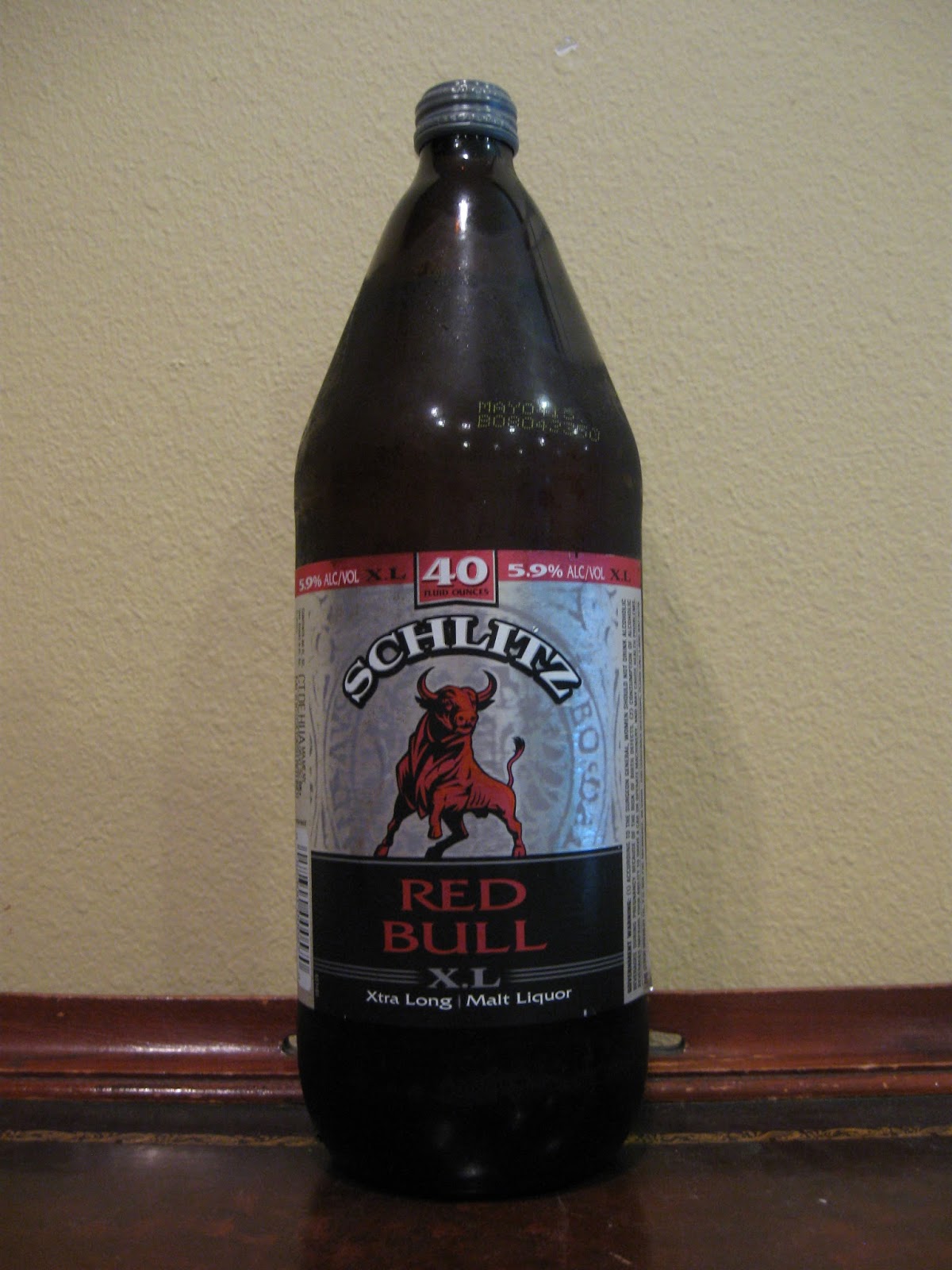 Doing Beer Justice Schlitz Red Bull Malt Liquor