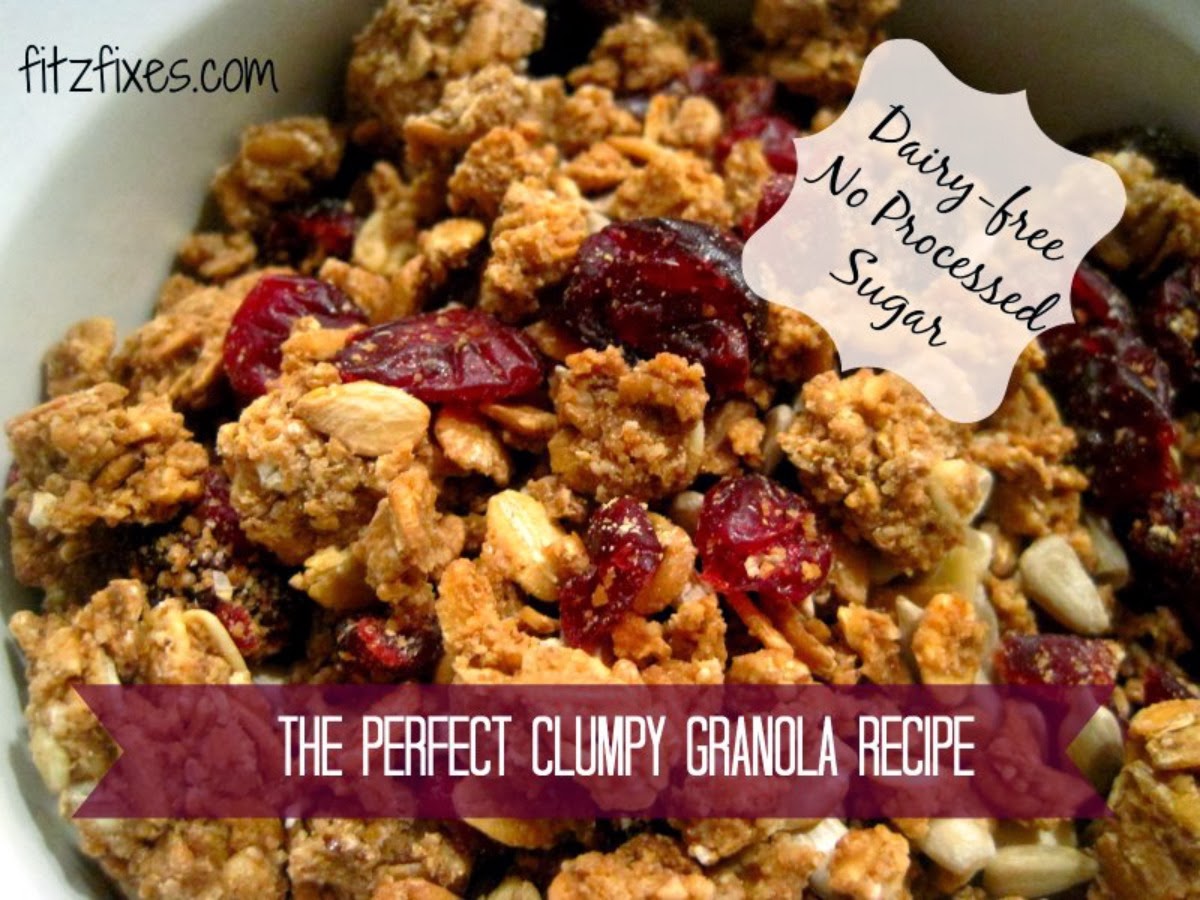 Fitz Fixes The Perfect Clumpy Granola Recipe