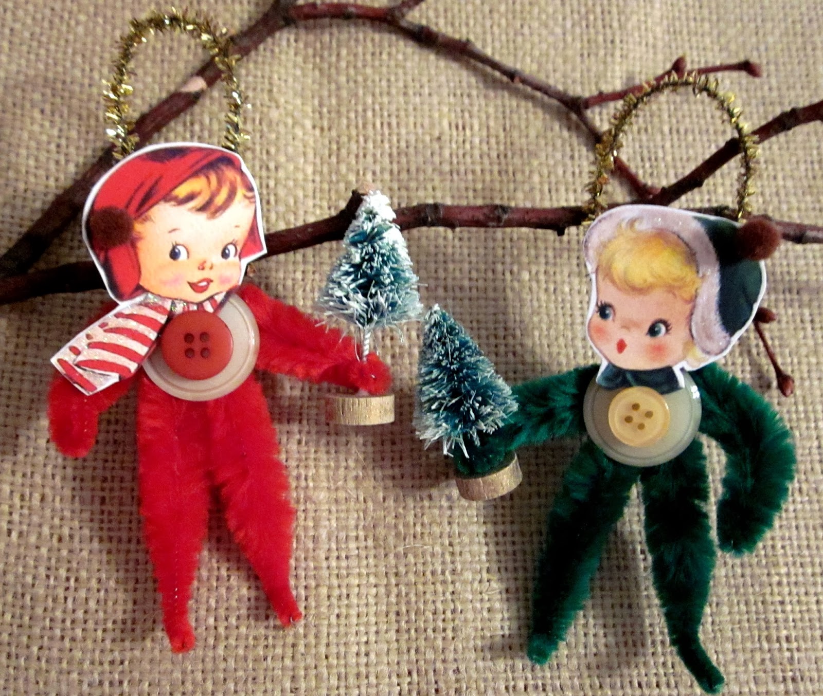 Wendylynn's Paper Whims Winter Fun Chenille Stem Ornaments