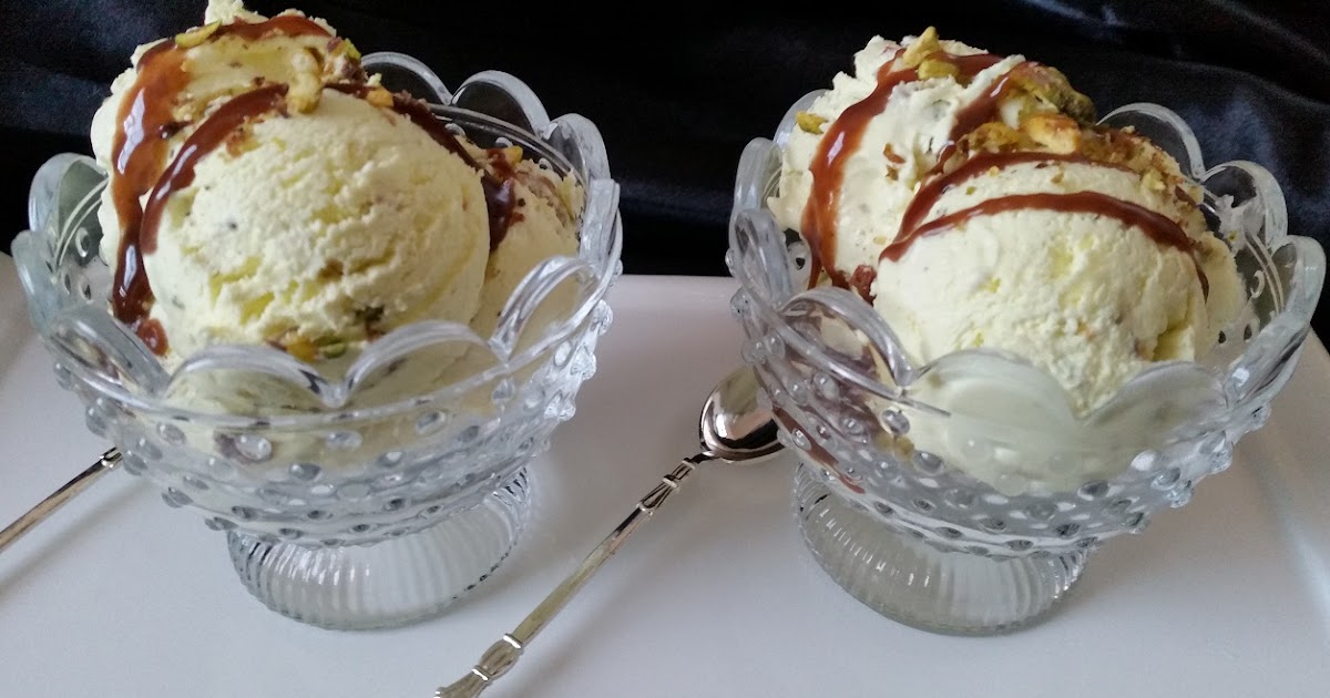 MoroccanDelight© ♫Easy to make homemade Pistachio ice cream/Créme