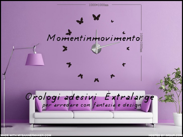 orologi adesivi momentinmovimento