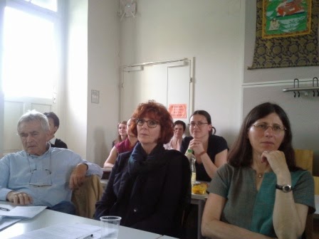 Front row from left: Prof. Ernst Steinkellner, Dr. Anne MacDonald, Dr. Martina Draszczyk