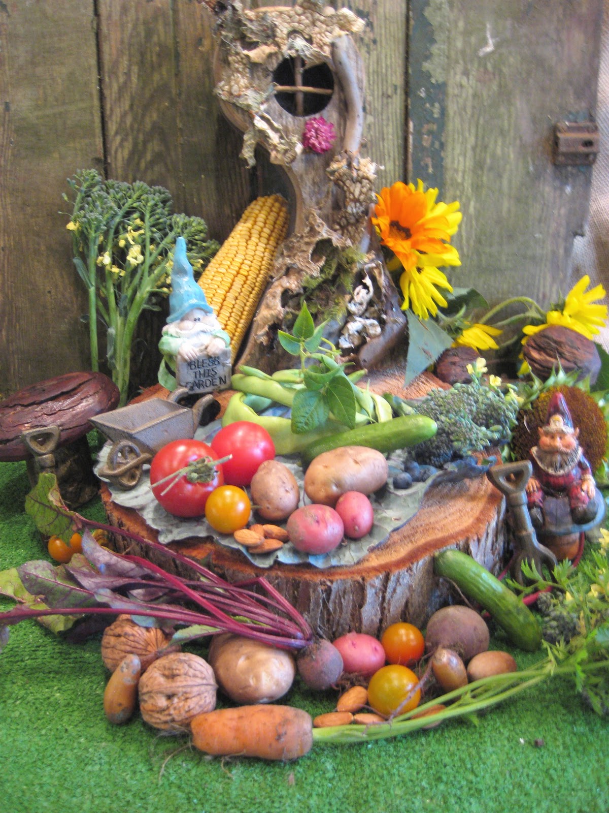 Gnome Stories at Whimsical Woods Harvest Time