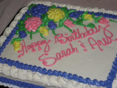 Sarah's 9th and Mimah's 88th Birthday